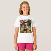 Schattig Boerenmuis T-shirt (Voorkant volledig)