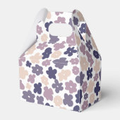 Schattig Boho Daisy Baby shower Bedankdoosjes (Achterkant)