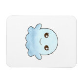 Schattig Boo Design Trendy Uniek Magneet (Horizontaal)