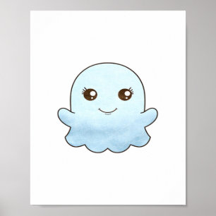 Schattig Boo Design Trendy Uniek Poster