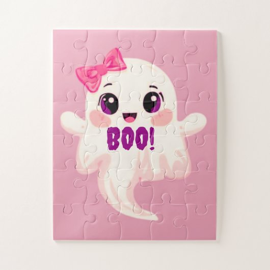 Schattig Boo! Geest, Puzzel (Verticaal)
