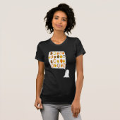 Schattig 'BOO' spook T-shirt (Voorkant volledig)