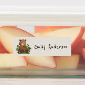 Schattig bos bosdieren school kinderopvang labels (Aangebracht)