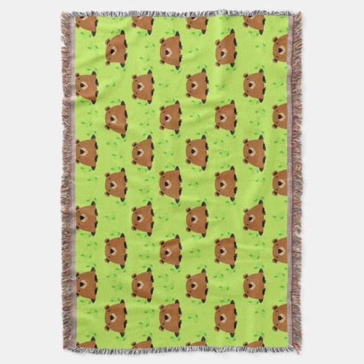 Schattig bos deken (Voorkant Verticaal)