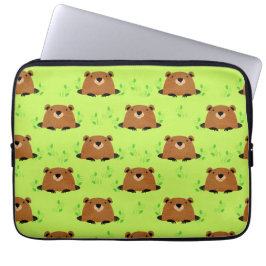 Schattig bos laptop sleeve