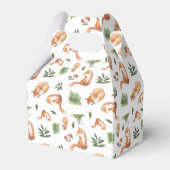 schattig bos met vossenband bedankdoosjes (Achterkant)