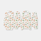 schattig bos met vossenband bedankdoosjes (Uitgevouwen)