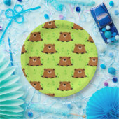 Schattig bos papieren bordje (Feest)