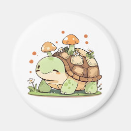 Schattig Bos Schildpad Cottagecore Kawaii Ontwerp Magneet
