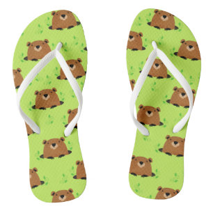 Schattig bos teenslippers