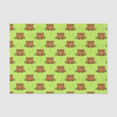 Schattig bos tissuepapier (Voorkant)