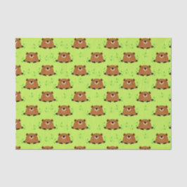 Schattig bos tissuepapier