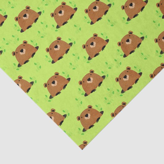 Schattig bos tissuepapier (Detail)