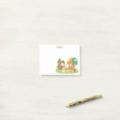 Schattig bosdier voor kinderen post-it® notes (Op bureau)