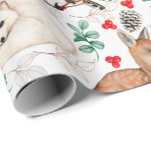 Schattig bossnijpapier cadeaupapier (Rol Hoek)