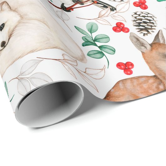 Schattig bossnijpapier cadeaupapier (Rol Hoek)