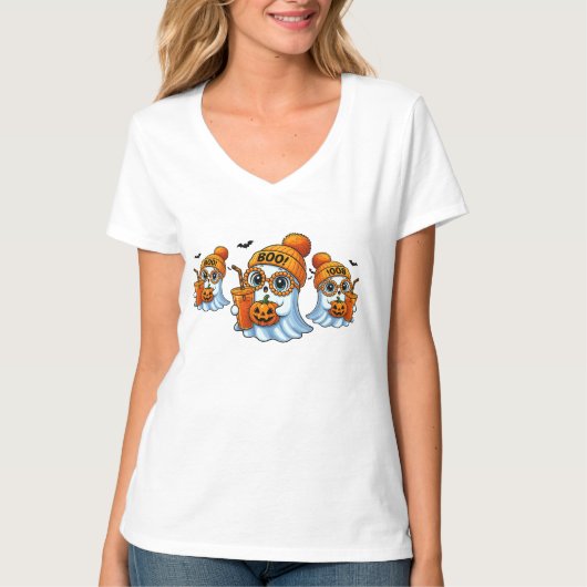 Schattig Boujee Spook T-shirt (Voorkant)