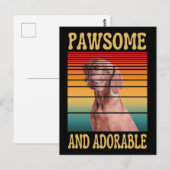 SCHATTIG BRIEFKAART (Voorkant / Achterkant)