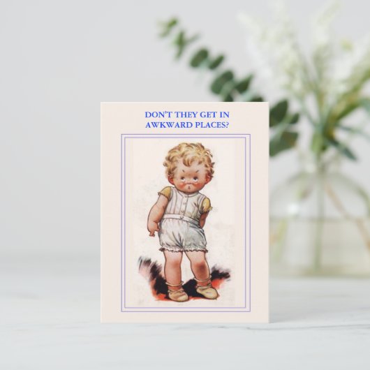  schattig briefkaart. briefkaart (Staand voorkant)