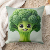 Schattig Broccoli Cartoon Personage Kussen (Deken)