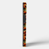 Schattig bruin naadloos vlekkenpatroon Case-Mate iPhone case (Achterkant / Rechts)