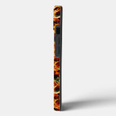 Schattig bruin naadloos vlekkenpatroon Case-Mate iPhone case (Achterkant / Links)