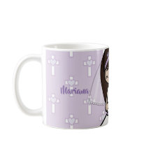 Schattig brunette meisjesnaam van de Heilige Commu