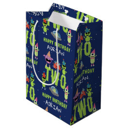Schattig Buitenaards Monster Ruimte Kinderen Verja Medium Cadeauzakje