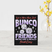 Schattig Bunco Night Squad Kleding Spel Bunco Kaart (Gele Bloem)