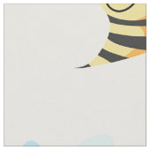 Schattig bundelbijenpatroon stof (Close Up)