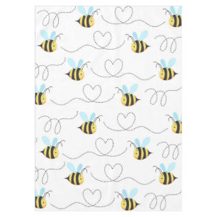 Schattig bundelbijenpatroon tafelkleed