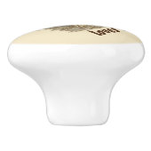 Schattig Bunny Photo Animal Pun Large Heart Keramische Knop (Zijkant)