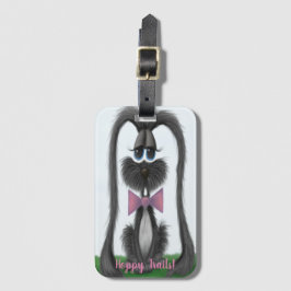 Schattig Bunny Rabbit Bagagelabel