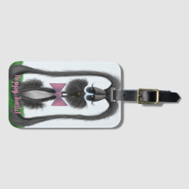 Schattig Bunny Rabbit Bagagelabel