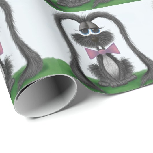 Schattig Bunny Rabbit Cadeaupapier (Rol Hoek)