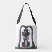 Schattig Bunny Rabbit Crossbody Tas (Voorkant)