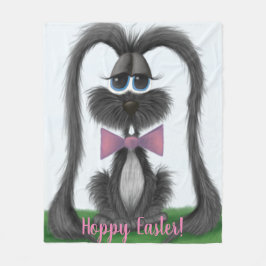 Schattig Bunny Rabbit Fleece Deken