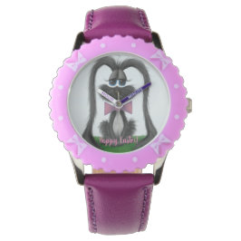 Schattig Bunny Rabbit Horloge