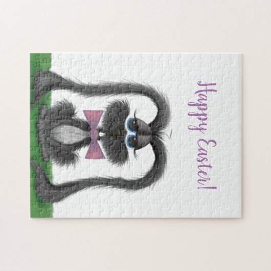 Schattig Bunny Rabbit Legpuzzel (Horizontaal)