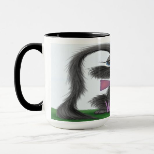 Schattig Bunny Rabbit Mok (Links)