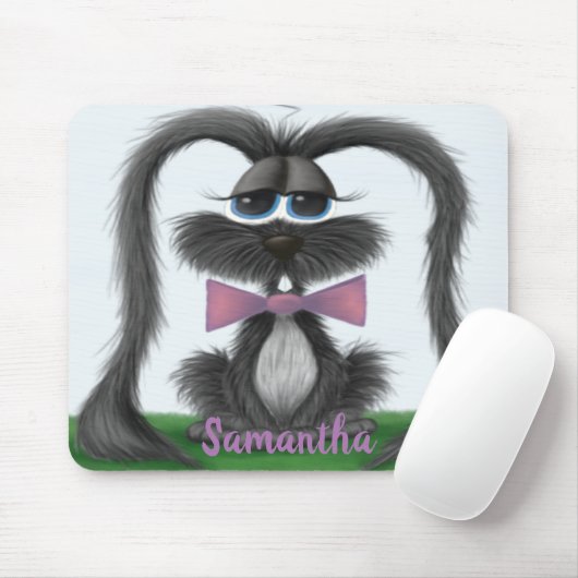 Schattig Bunny Rabbit Muismat (Met muis)