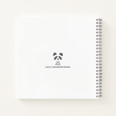 Schattig Bunny Rabbit Notitieboek (Achterkant)