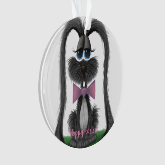 Schattig Bunny Rabbit Ornament (voorkant)