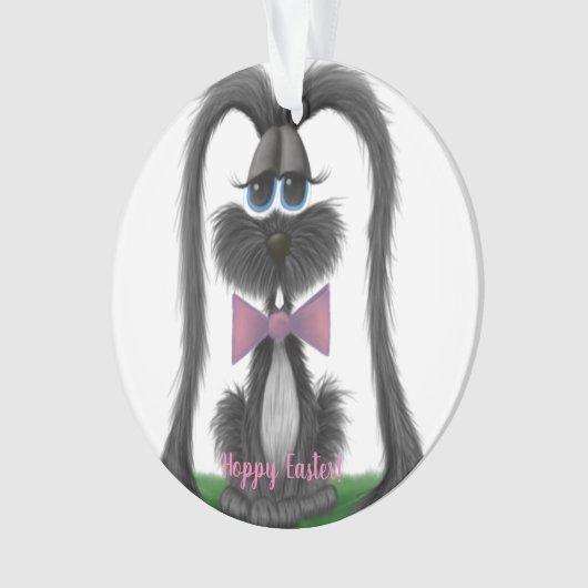 Schattig Bunny Rabbit Ornament (voorkant)