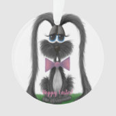Schattig Bunny Rabbit Ornament (voorkant)