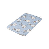 Schattig Bunny Rabbit Pattern Badmat (Gekanteld)