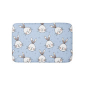 Schattig Bunny Rabbit Pattern Badmat (Voorkant)
