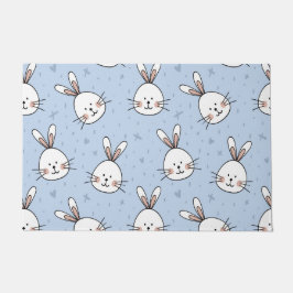 Schattig Bunny Rabbit Pattern Deurmat