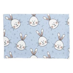 Schattig Bunny Rabbit Pattern Kussensloop