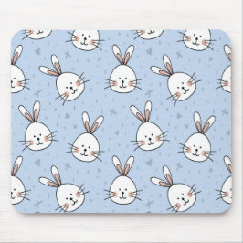 Schattig Bunny Rabbit Pattern Muismat
